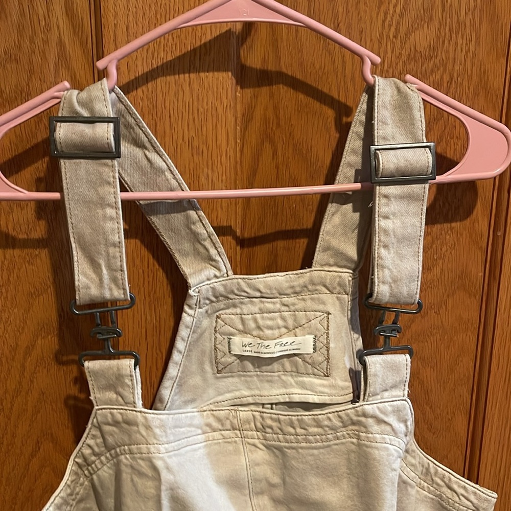 Free people denim overall dress - Picture 7 of 13